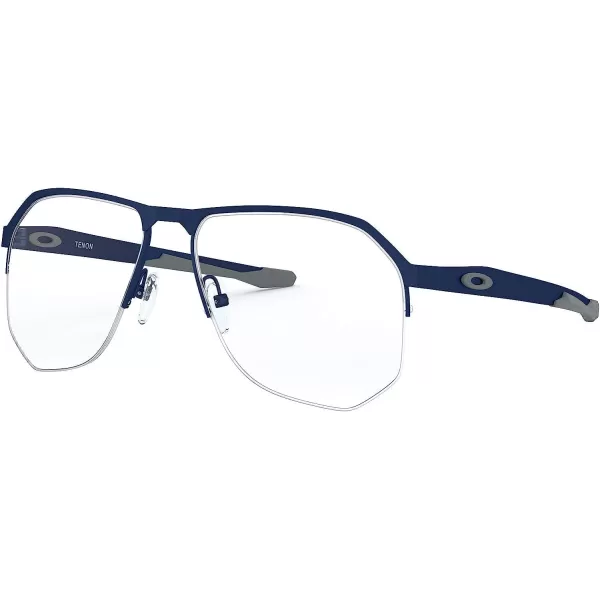 imageOakley Mens Ox5147 Tenon Aviator Prescription Eyeglass FramesMatte MidnightDemo Lens