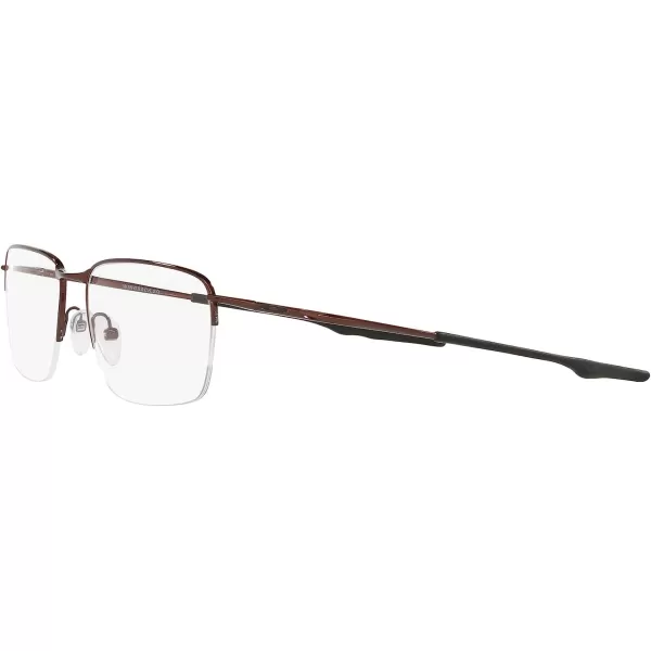 imageOakley Mens Ox5148 Wingback Sq Square Prescription Eyeglass FramesBrushed GrenacheDemo Lens