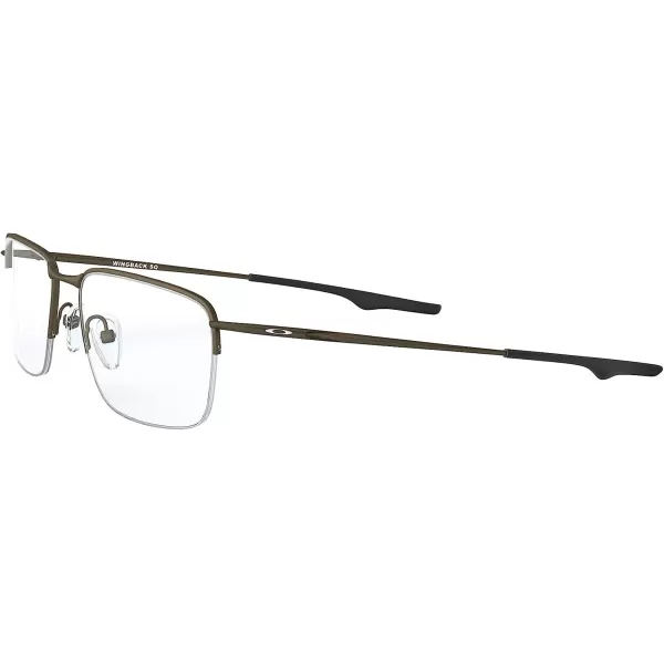 imageOakley Mens Ox5148 Wingback Sq Square Prescription Eyeglass FramesPewterDemo Lens