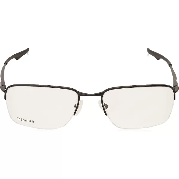imageOakley Mens Ox5148 Wingback Sq Square Prescription Eyeglass FramesSatin BlackDemo Lens