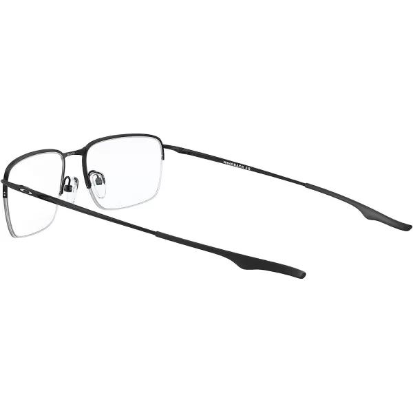 imageOakley Mens Ox5148 Wingback Sq Square Prescription Eyeglass FramesSatin BlackDemo Lens