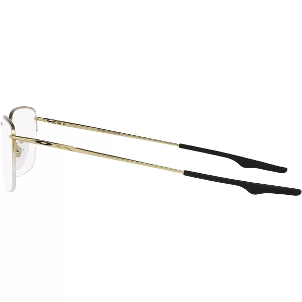 imageOakley Mens Ox5148 Wingback Sq Square Prescription Eyeglass FramesSatin Light GoldDemo Lens