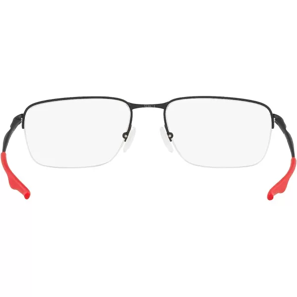imageOakley Mens Ox5148 Wingback Sq Square Prescription Eyeglass FramesSatin Light SteelDemo Lens