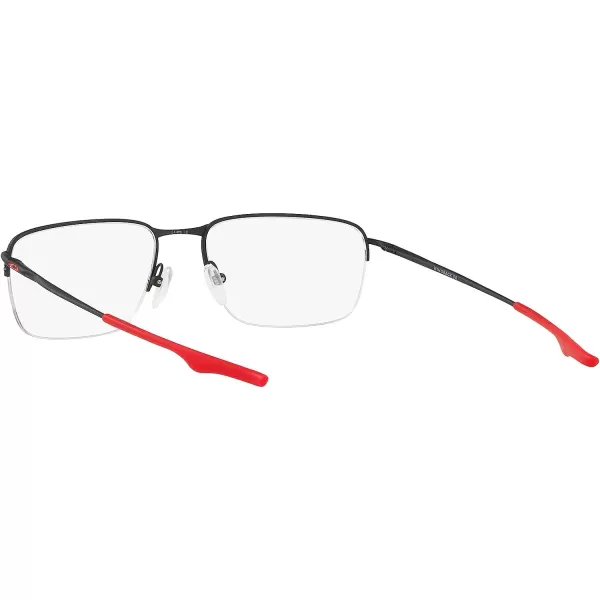 imageOakley Mens Ox5148 Wingback Sq Square Prescription Eyeglass FramesSatin Light SteelDemo Lens