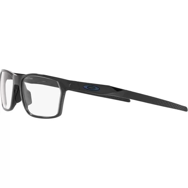 imageOakley Mens Ox8032 Hex Jector Rectangular Prescription Eyewear FramesBlack InkDemo Lens