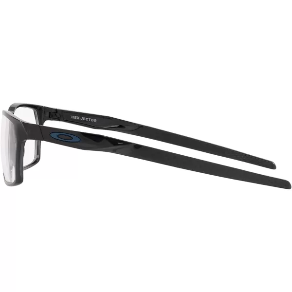 imageOakley Mens Ox8032 Hex Jector Rectangular Prescription Eyewear FramesBlack InkDemo Lens