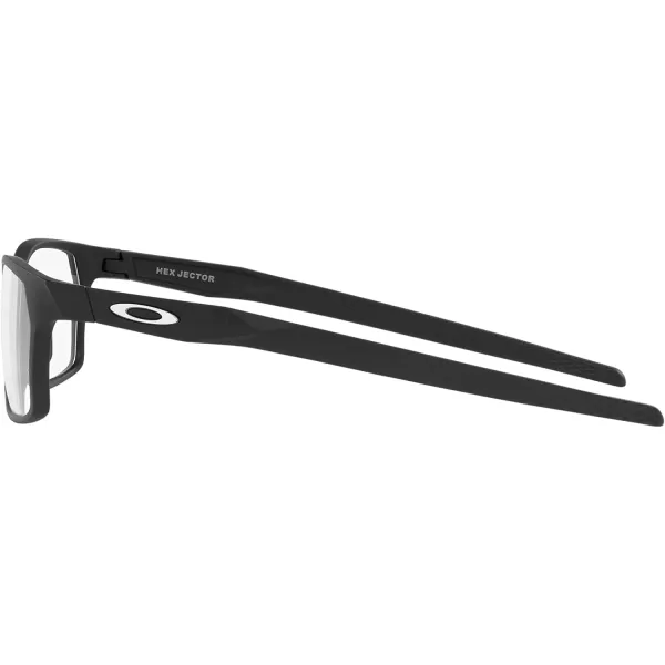 imageOakley Mens Ox8032 Hex Jector Rectangular Prescription Eyewear FramesSatin BlackDemo Lens