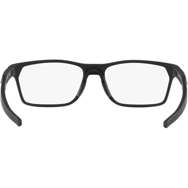 imageOakley Mens Ox8032 Hex Jector Rectangular Prescription Eyewear FramesSatin BlackDemo Lens
