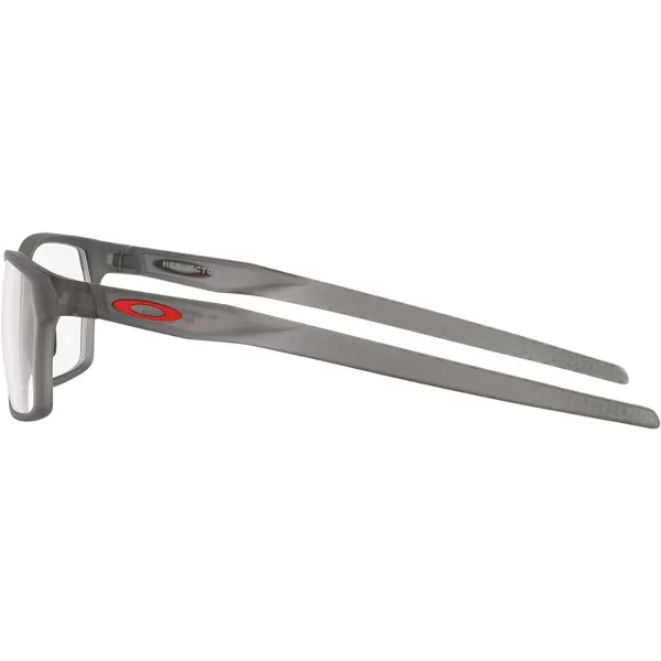 imageOakley Mens Ox8032 Hex Jector Rectangular Prescription Eyewear FramesSatin Grey SmokeDemo Lens