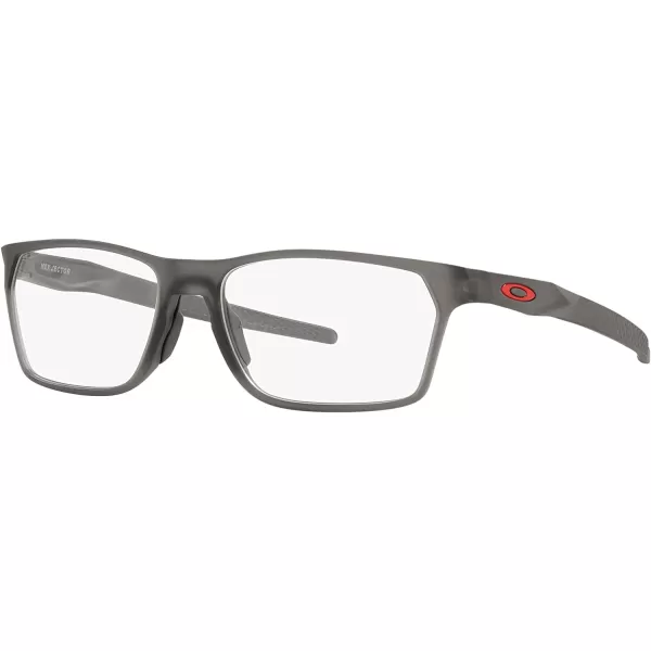 imageOakley Mens Ox8032 Hex Jector Rectangular Prescription Eyewear FramesSatin Grey SmokeDemo Lens