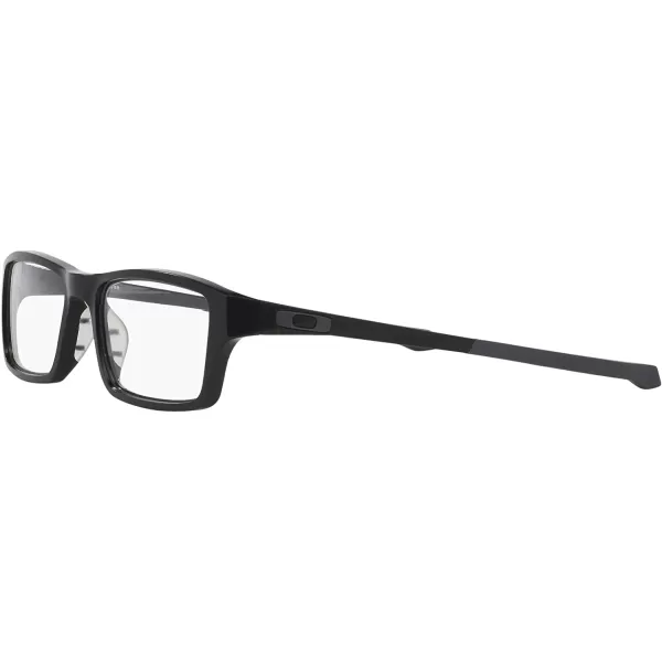 imageOakley Mens Ox8039 Chamfer Rectangular Prescription Eyeglass FramesSatin BlackDemo Lens