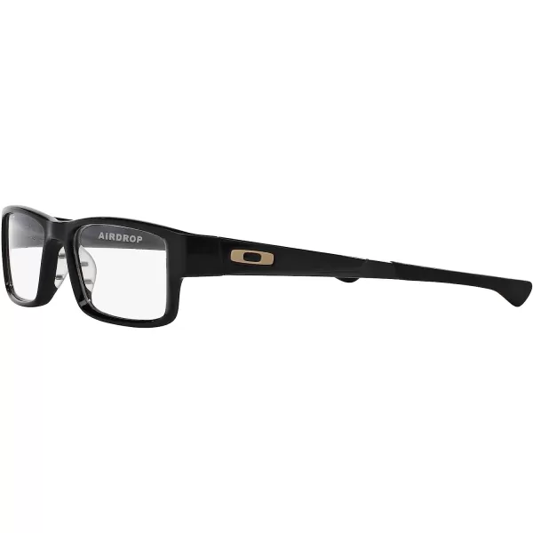 imageOakley Mens Ox8046 Airdrop Rectangular Prescription Eyeglass FramesBlack InkDemo Lens