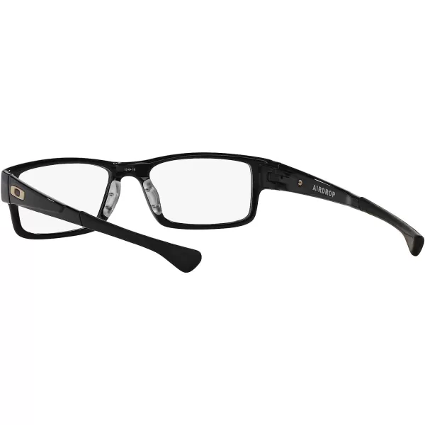 imageOakley Mens Ox8046 Airdrop Rectangular Prescription Eyeglass FramesBlack InkDemo Lens