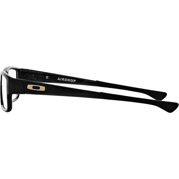 imageOakley Mens Ox8046 Airdrop Rectangular Prescription Eyeglass FramesBlack InkDemo Lens
