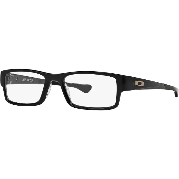 imageOakley Mens Ox8046 Airdrop Rectangular Prescription Eyeglass FramesBlack InkDemo Lens