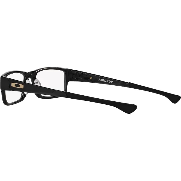 imageOakley Mens Ox8046 Airdrop Rectangular Prescription Eyeglass FramesBlack InkDemo Lens