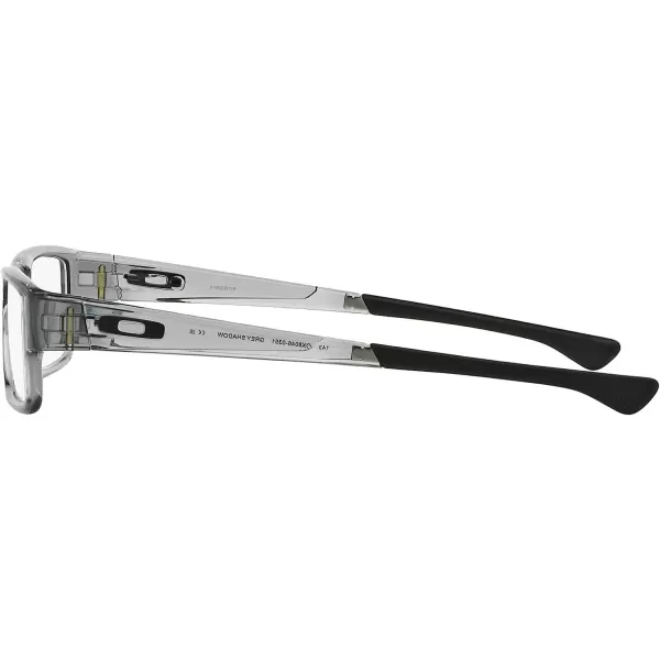 imageOakley Mens Ox8046 Airdrop Rectangular Prescription Eyeglass FramesGrey ShadowDemo Lens