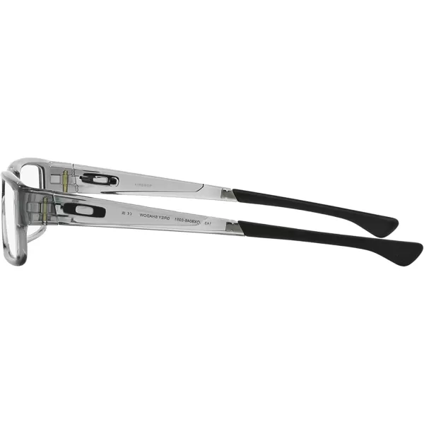 imageOakley Mens Ox8046 Airdrop Rectangular Prescription Eyeglass FramesGrey ShadowDemo Lens