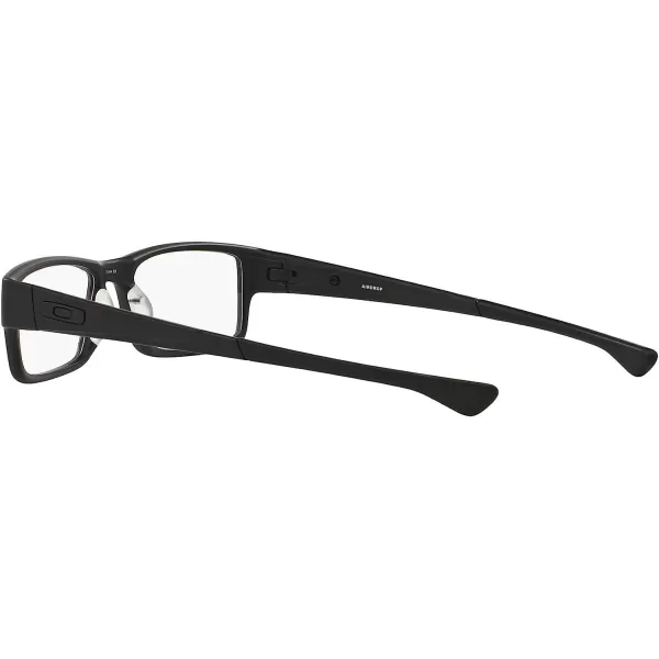 imageOakley Mens Ox8046 Airdrop Rectangular Prescription Eyeglass FramesSatin BlackDemo Lens