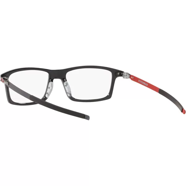 imageOakley Mens Ox8050 Pitchman Rectangular Prescription Eyeglass FramesBlack InkDemo Lens
