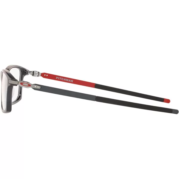 imageOakley Mens Ox8050 Pitchman Rectangular Prescription Eyeglass FramesBlack InkDemo Lens