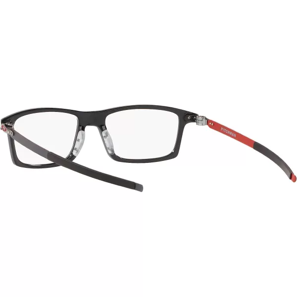 imageOakley Mens Ox8050 Pitchman Rectangular Prescription Eyeglass FramesBlack InkDemo Lens