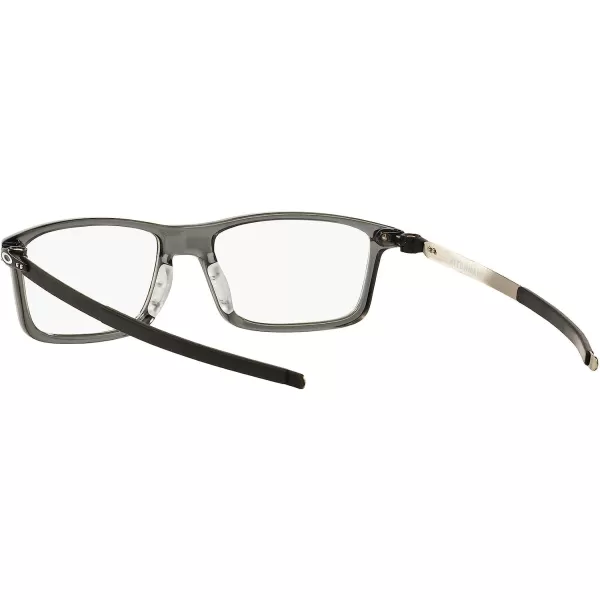 imageOakley Mens Ox8050 Pitchman Rectangular Prescription Eyeglass FramesGrey SmokeDemo Lens