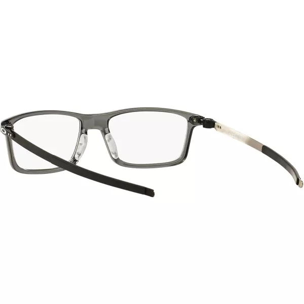 imageOakley Mens Ox8050 Pitchman Rectangular Prescription Eyeglass FramesGrey SmokeDemo Lens