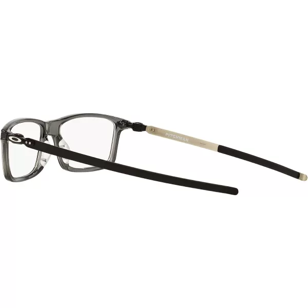 imageOakley Mens Ox8050 Pitchman Rectangular Prescription Eyeglass FramesGrey SmokeDemo Lens