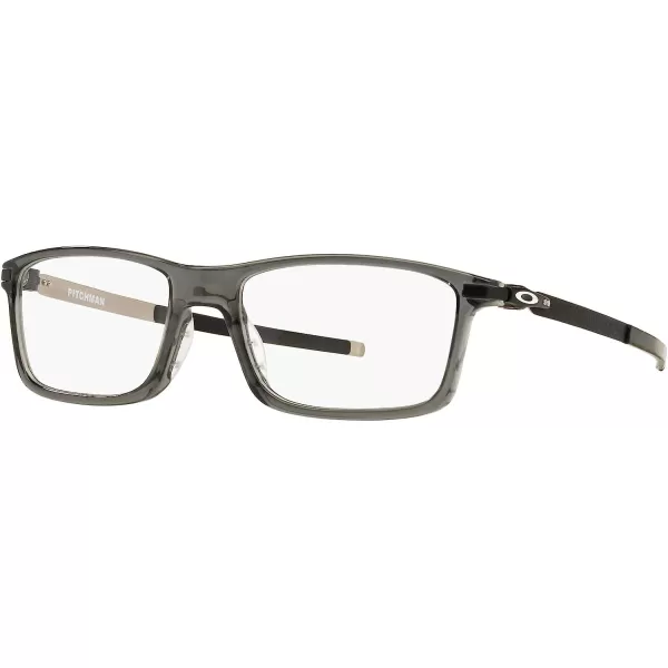 imageOakley Mens Ox8050 Pitchman Rectangular Prescription Eyeglass FramesGrey SmokeDemo Lens