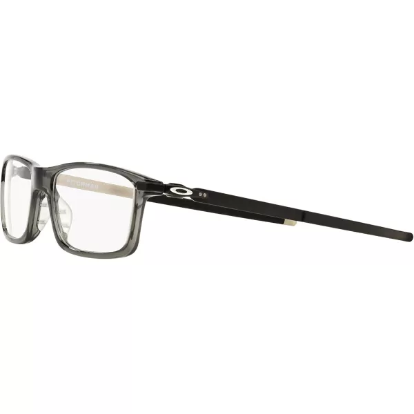 imageOakley Mens Ox8050 Pitchman Rectangular Prescription Eyeglass FramesGrey SmokeDemo Lens