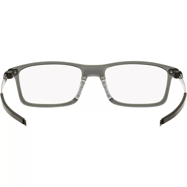 imageOakley Mens Ox8050 Pitchman Rectangular Prescription Eyeglass FramesGrey SmokeDemo Lens