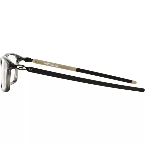 imageOakley Mens Ox8050 Pitchman Rectangular Prescription Eyeglass FramesGrey SmokeDemo Lens