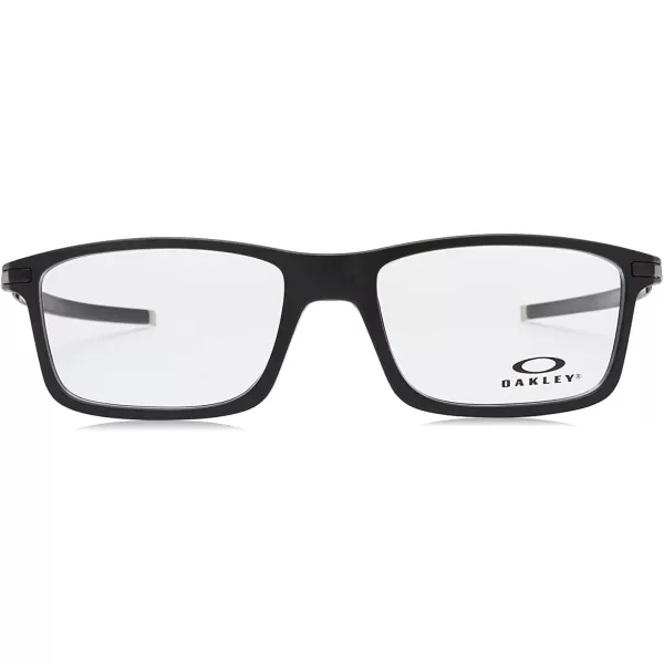 imageOakley Mens Ox8050 Pitchman Rectangular Prescription Eyeglass FramesSatin BlackDemo Lens