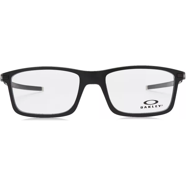 imageOakley Mens Ox8050 Pitchman Rectangular Prescription Eyeglass FramesSatin BlackDemo Lens