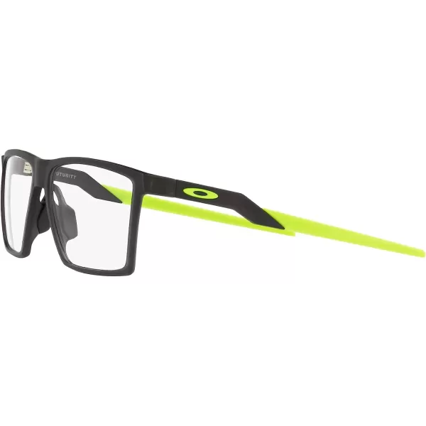 imageOakley Mens Ox8052 Futurity Square Prescription Eyewear FramesSatin Grey SmokeDemo Lens