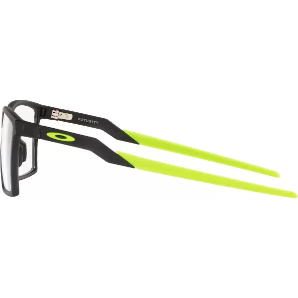 imageOakley Mens Ox8052 Futurity Square Prescription Eyewear FramesSatin Grey SmokeDemo Lens