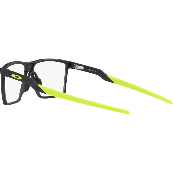 imageOakley Mens Ox8052 Futurity Square Prescription Eyewear FramesSatin Grey SmokeDemo Lens
