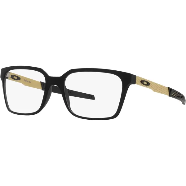imageOakley Mens Ox8054 Dehaven Rectangular Prescription Eyewear FramesSatin Black With GoldDemo Lens