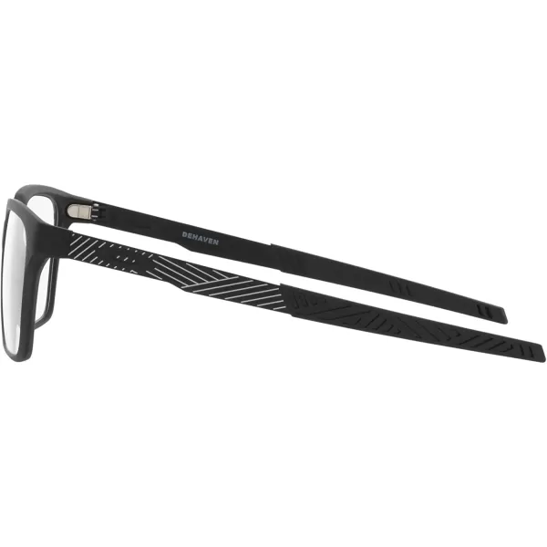 imageOakley Mens Ox8054 Dehaven Rectangular Prescription Eyewear FramesSatin BlackDemo Lens