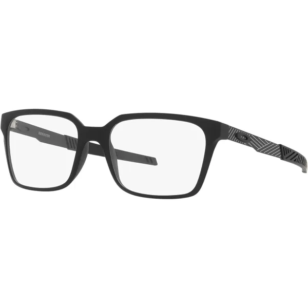 imageOakley Mens Ox8054 Dehaven Rectangular Prescription Eyewear FramesSatin BlackDemo Lens
