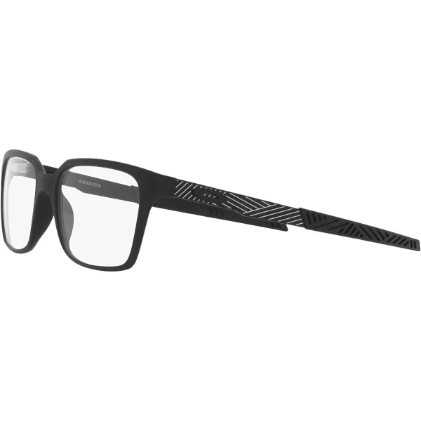 imageOakley Mens Ox8054 Dehaven Rectangular Prescription Eyewear FramesSatin BlackDemo Lens