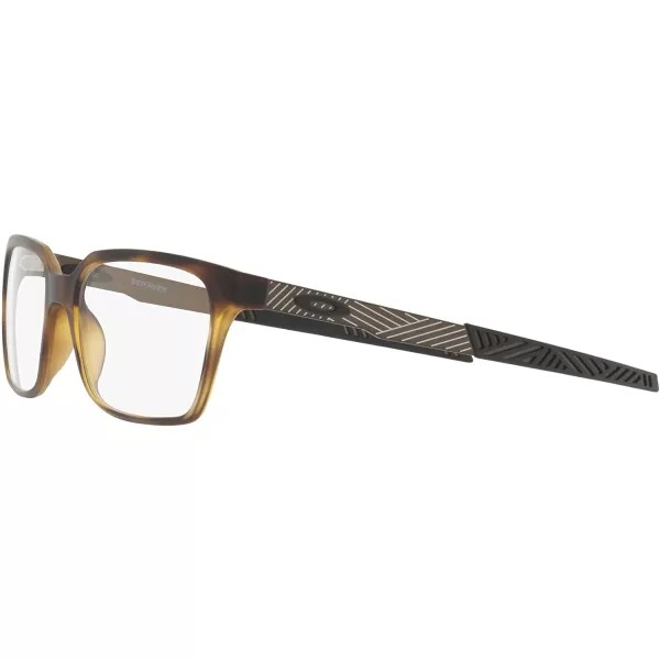 imageOakley Mens Ox8054 Dehaven Rectangular Prescription Eyewear FramesSatin Brown TortoiseDemo Lens