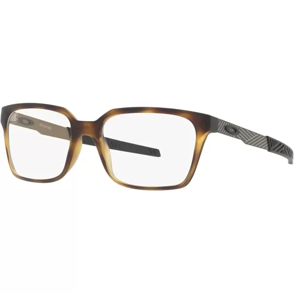 imageOakley Mens Ox8054 Dehaven Rectangular Prescription Eyewear FramesSatin Brown TortoiseDemo Lens