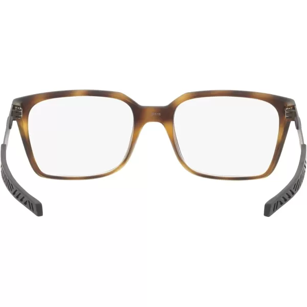 imageOakley Mens Ox8054 Dehaven Rectangular Prescription Eyewear FramesSatin Brown TortoiseDemo Lens