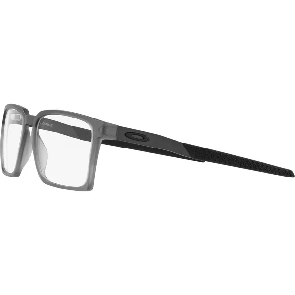 imageOakley Mens Ox8055 Exchange Rectangular Prescription Eyewear FramesSatin Grey SmokeDemo Lens