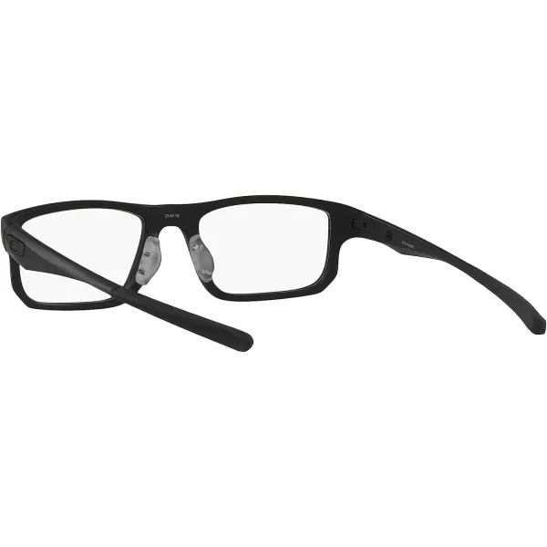 imageOakley Mens Ox8066 Voltage Asian Fit Rectangular Prescription Eyeglass Frames Satin BlackDemo Lens 55 mmOakley Mens Ox8066 Voltage Asian Fit Rectangular Prescription Eyeglass Frames Satin BlackDemo Lens 55 mm