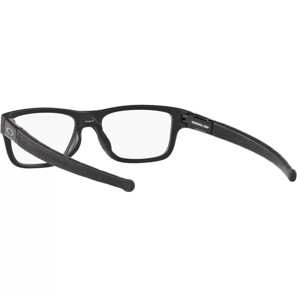 imageOakley Mens Ox8091 Marshal Mnp Rectangular Prescription Eyeglass FramesSatin BlackDemo Lens