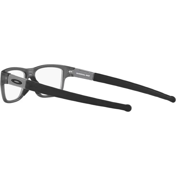 imageOakley Mens Ox8091 Marshal Mnp Rectangular Prescription Eyeglass FramesSatin Grey SmokeDemo Lens