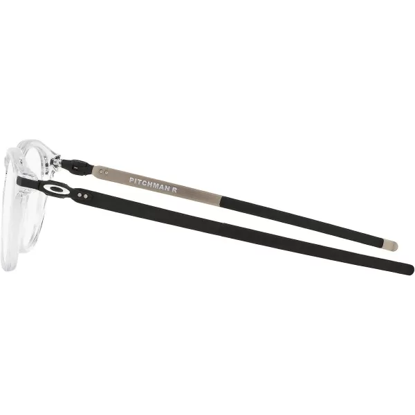 imageOakley Mens Ox8105 Pitchman R Round Prescription Eyewear FramesClearDemo Lens